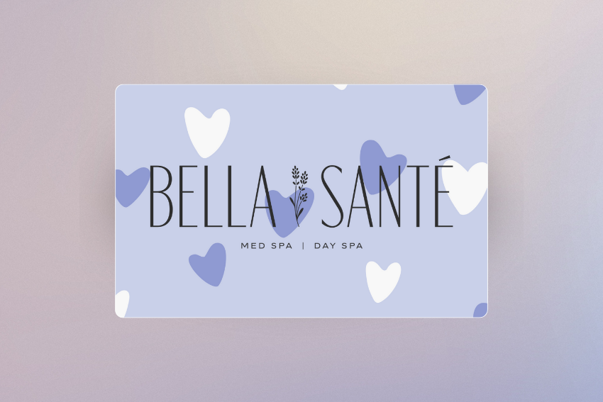 Digital Spa Gift Cards at Bella Sante