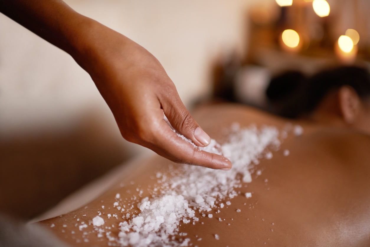 Person having a treatment from a Spa Package at Bella Sante