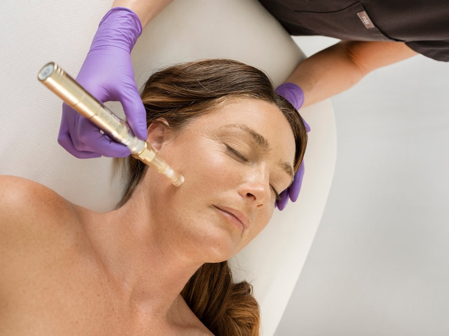 med spa facial treatment at Bella Santé