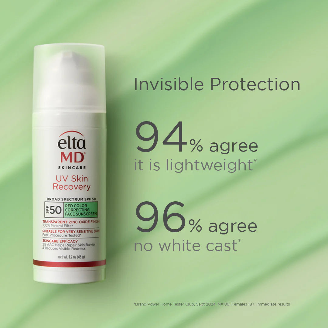 EltaMD UV Skin Recovery Color Correcting Green Tint Broad-Spectrum SPF 50