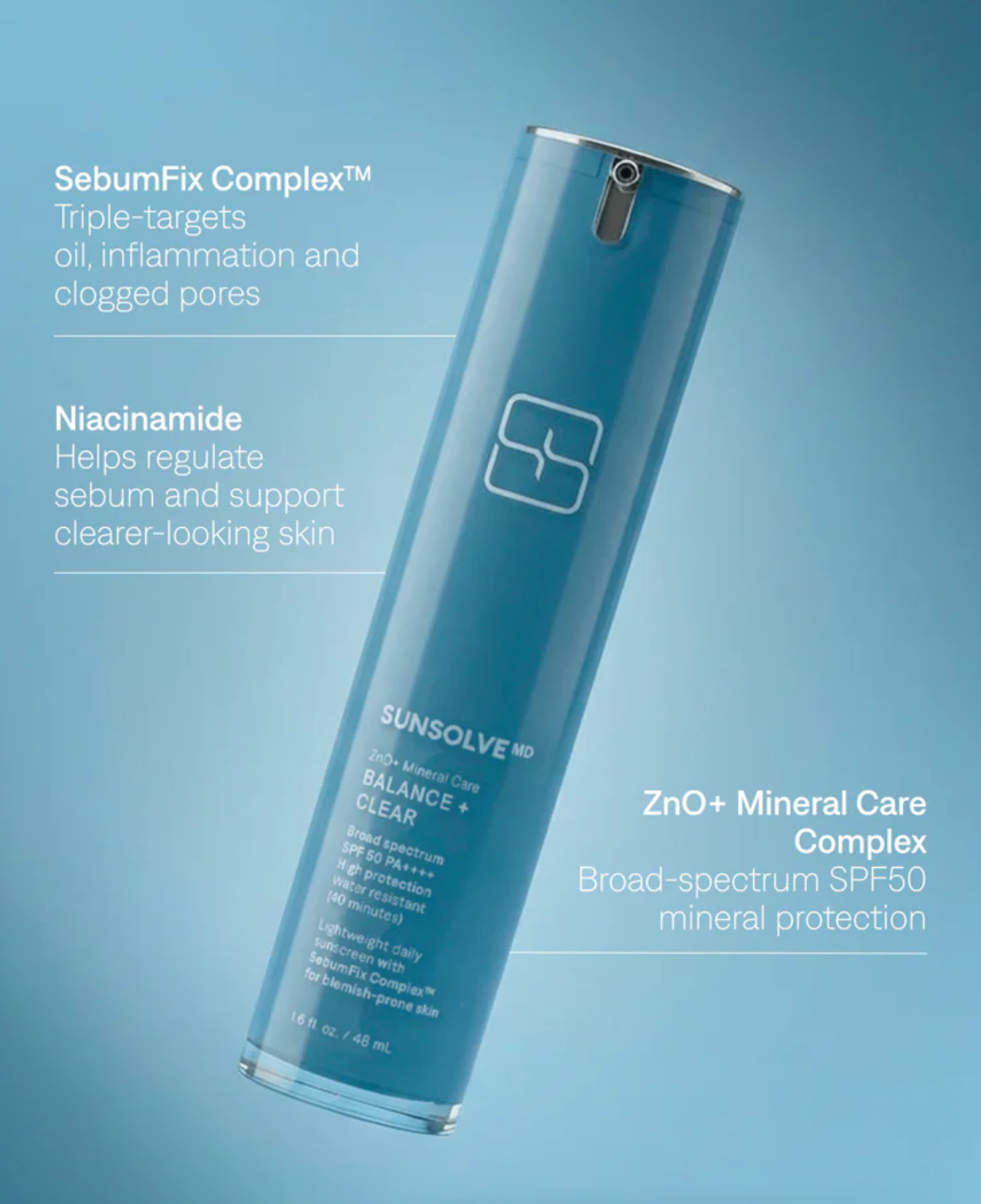 Balance + Clear SPF Treatment