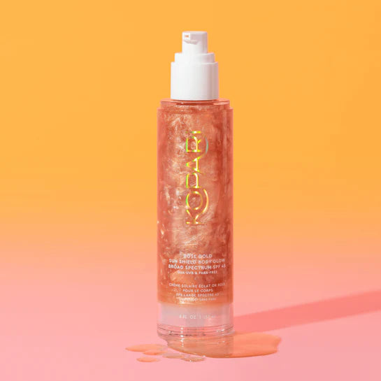 Sun Shield Body Glow Sunscreen SPF 45 - Rose Gold